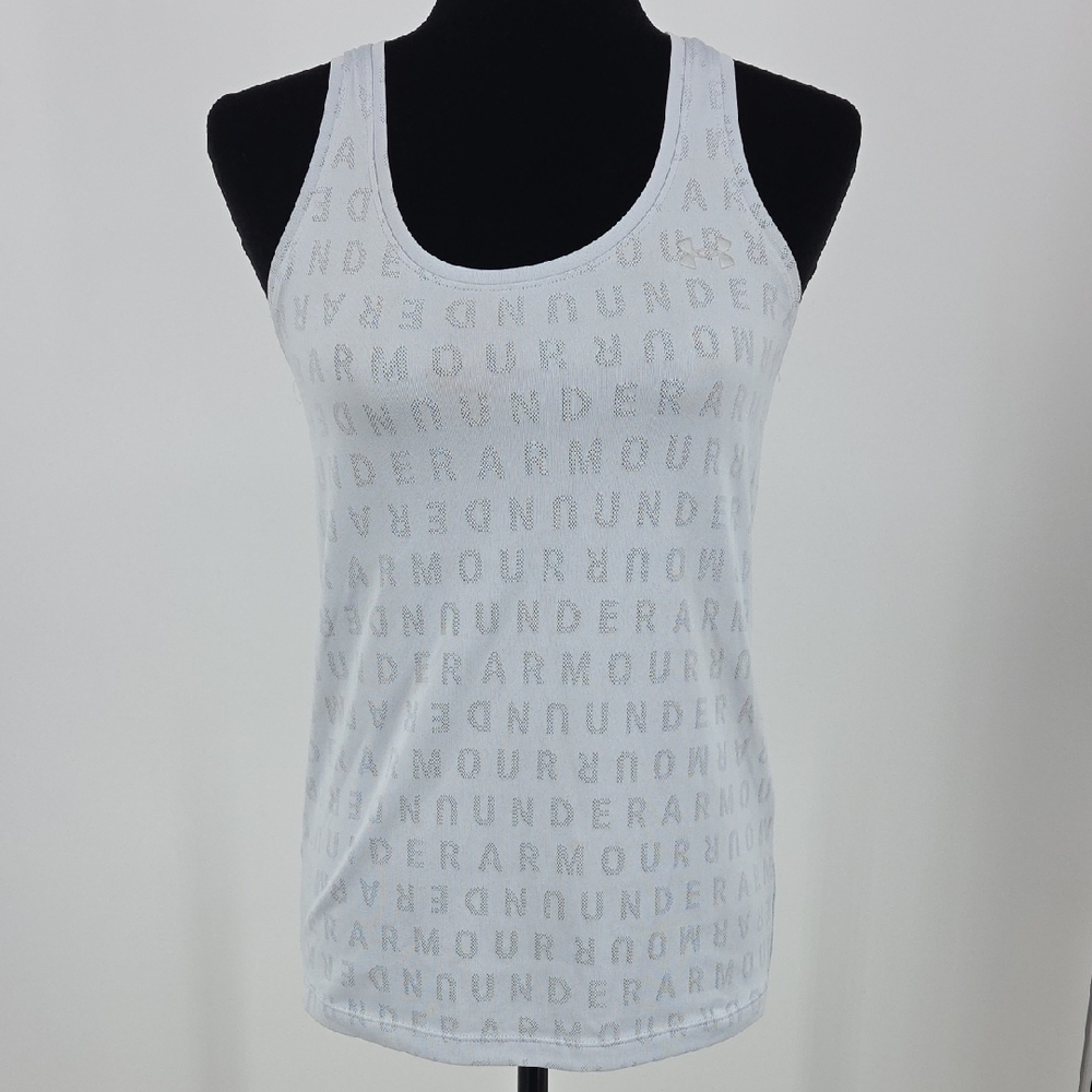 Under Armour Women's Gray Logo Tank Top